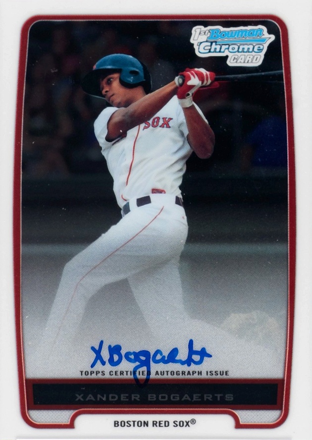 2012 Bowman Prospects Xander Bogaerts #BCP105 Baseball Card