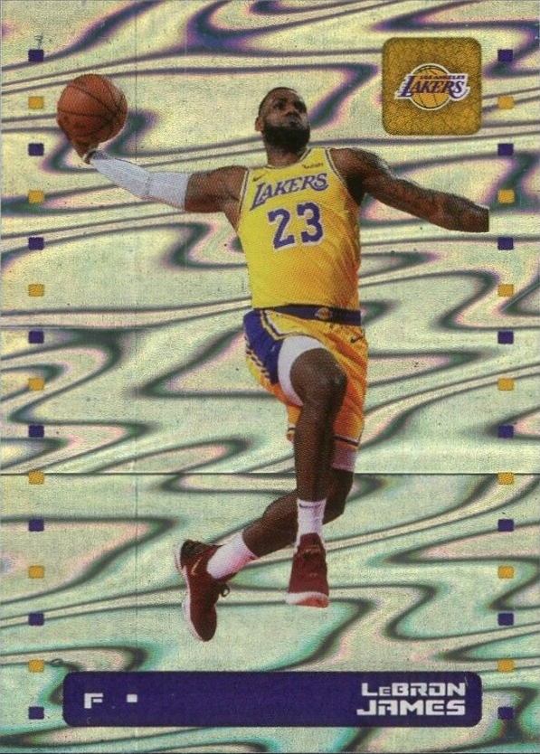 2019 Panini Stickers LeBron James #361 Basketball Card