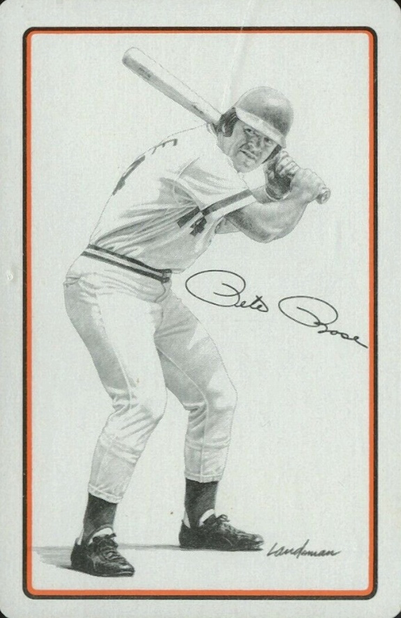 1978 Sports Deck Divison Pete Rose Pete Rose # Baseball Card