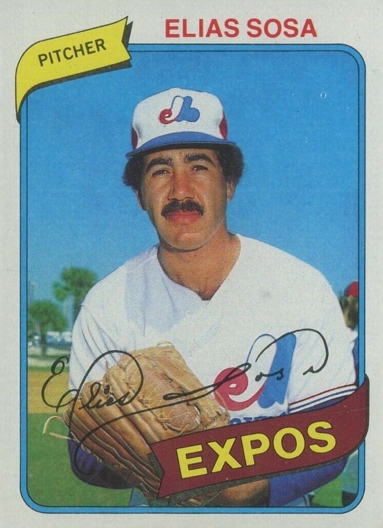1980 Topps Elias Sosa #293 Baseball Card