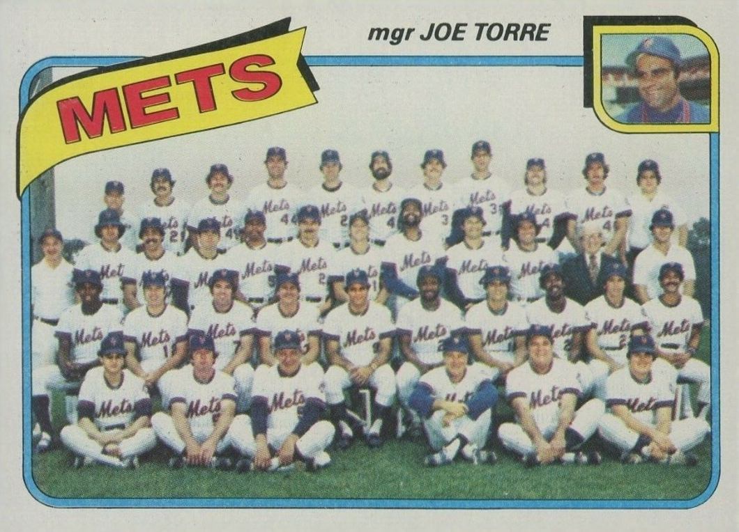 1980 Topps Mets Team #259 Baseball Card