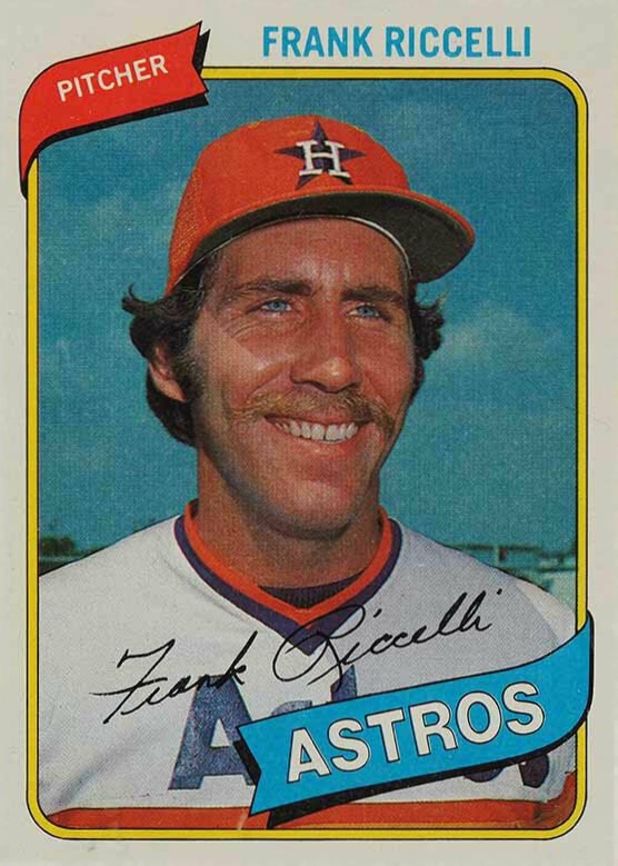 1980 Topps Frank Riccelli #247 Baseball Card