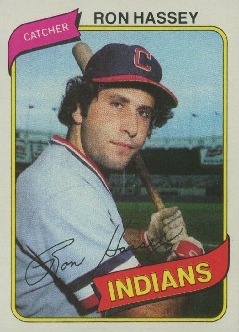 1980 Topps Ron Hassey #222 Baseball Card