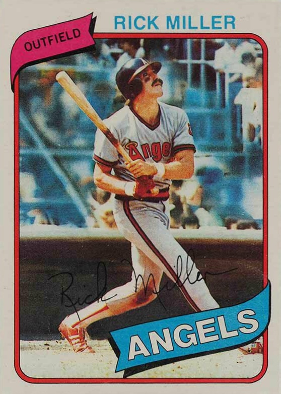 1980 Topps Rick Miller #48 Baseball Card