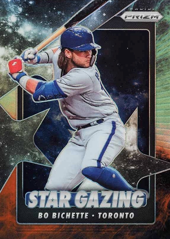 2020 Panini Prizm Star Gazing Bo Bichette #SG6 Baseball Card
