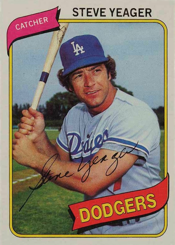 1980 Topps Steve Yeager #726 Baseball Card