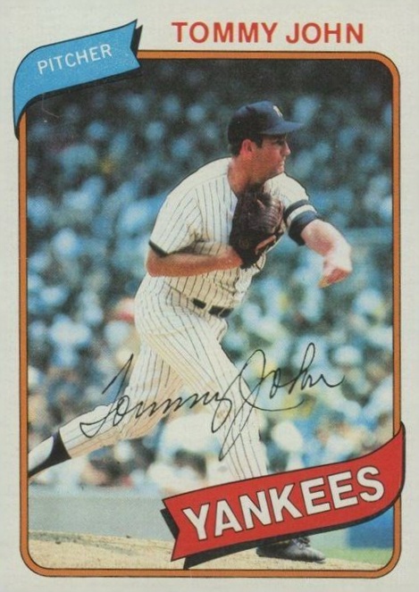1980 Topps Tommy John #690 Baseball Card