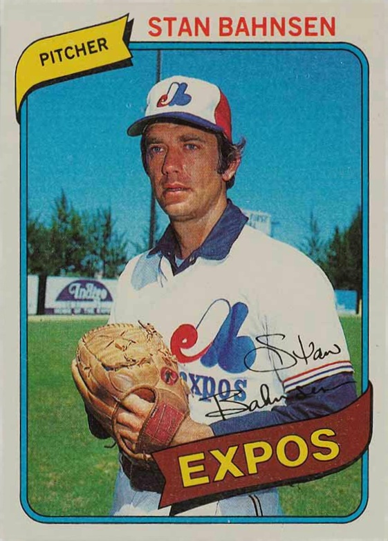1980 Topps Stan Bahnsen #653 Baseball Card