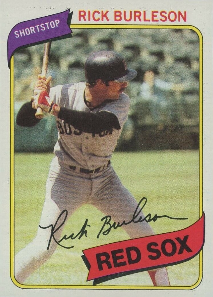1980 Topps Rick Burleson #645 Baseball Card