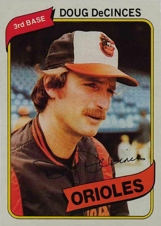 1980 Topps Doug DeCinces #615 Baseball Card
