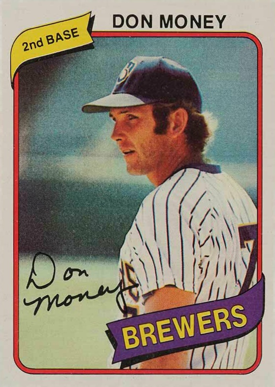 1980 Topps Don Money #595 Baseball Card