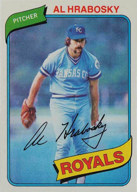 1980 Topps Al Hrabosky #585 Baseball Card