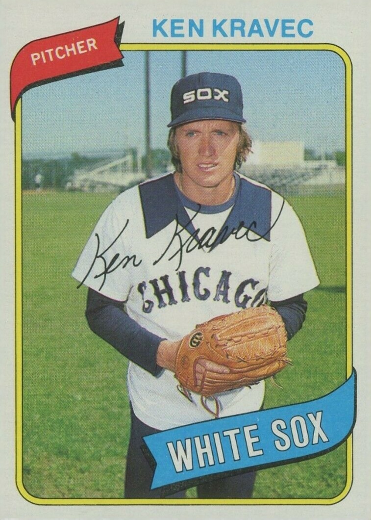 1980 Topps Ken Kravec #575 Baseball Card