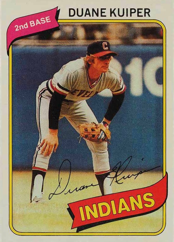 1980 Topps Duane Kuiper #429 Baseball Card