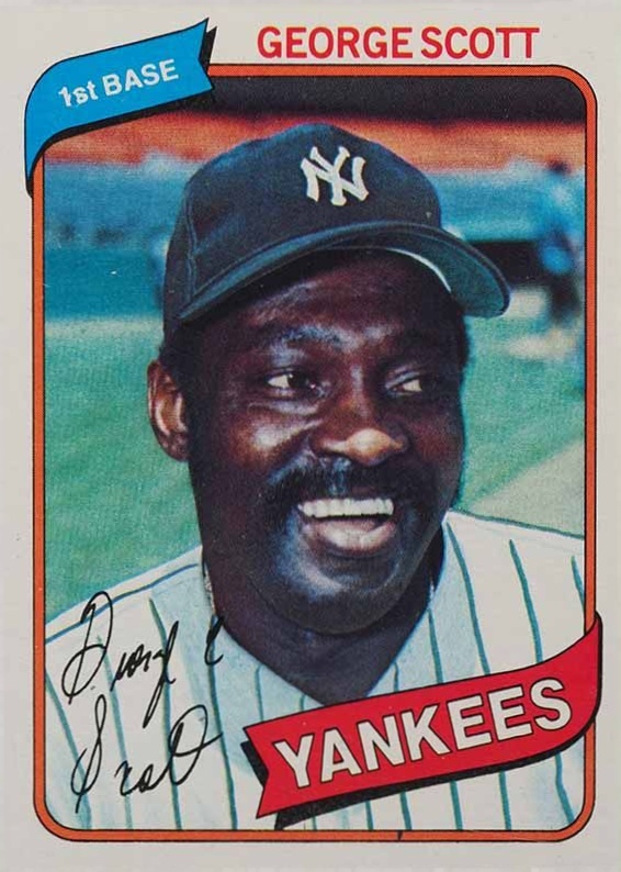1980 Topps George Scott #414 Baseball Card