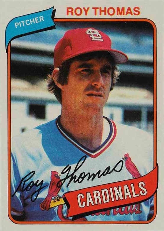 1980 Topps Roy Thomas #397 Baseball Card