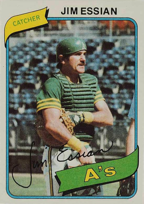 1980 Topps Jim Essian #341 Baseball Card