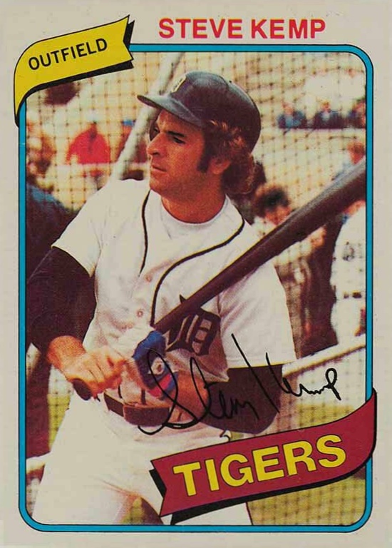 1980 Topps Steve Kemp #315 Baseball Card