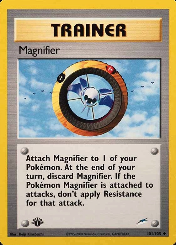 2002 Pokemon Neo Destiny  Magnifier #101 TCG Card