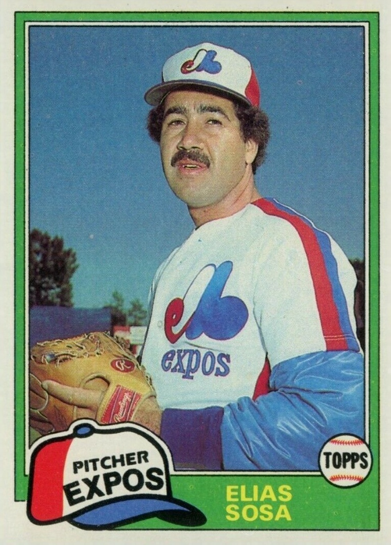 1981 Topps Elias Sosa #181 Baseball Card