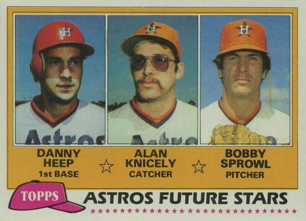 1981 Topps Astros Future Stars #82 Baseball Card