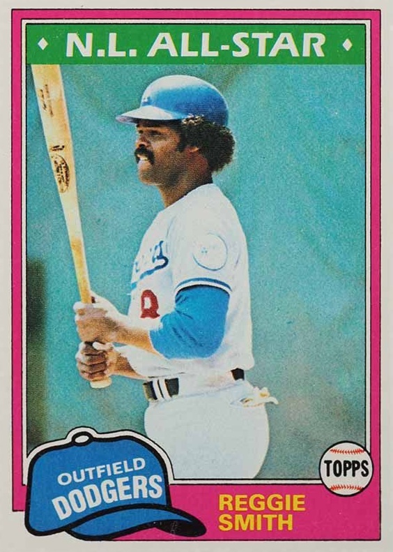 1981 Topps Reggie Smith #75 Baseball Card