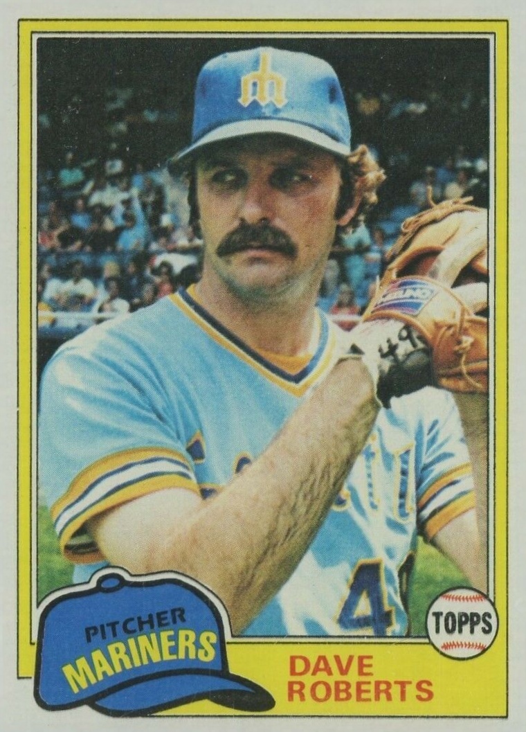 1981 Topps Dave Roberts #57 Baseball Card