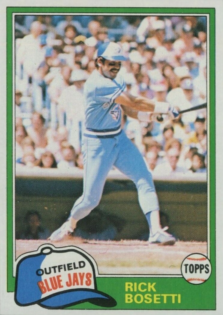 1981 Topps Rick Bosetti #46 Baseball Card