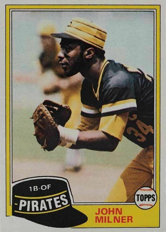 1981 Topps John Milner #618 Baseball Card