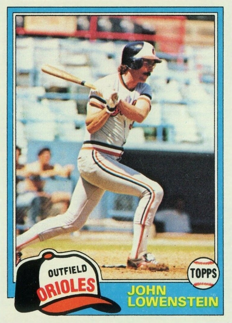 1981 Topps John Lowenstein #591 Baseball Card