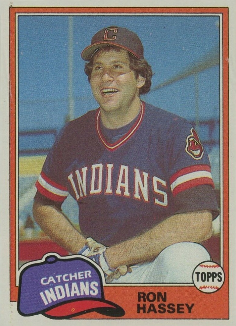 1981 Topps Ron Hassey #564 Baseball Card