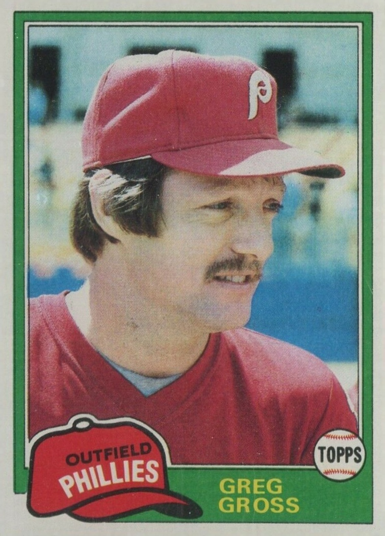 1981 Topps Greg Gross #459 Baseball Card