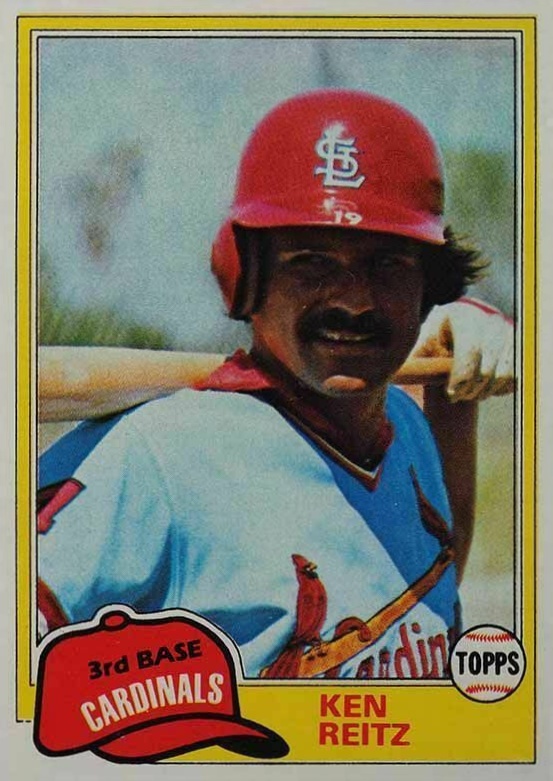 1981 Topps Ken Reitz #441 Baseball Card