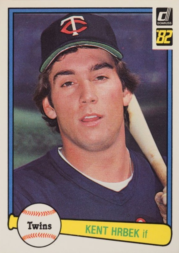 1982 Donruss Kent Hrbek #557 Baseball Card