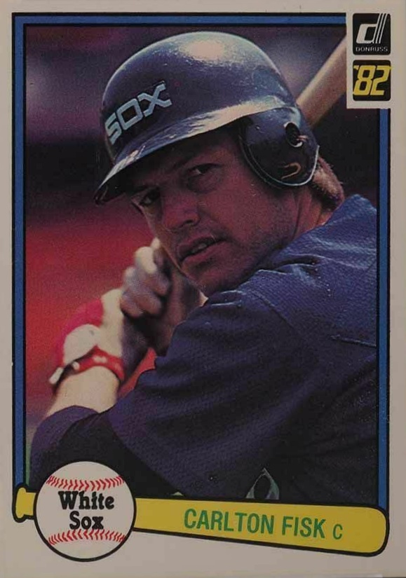 1982 Donruss Carlton Fisk #495 Baseball Card