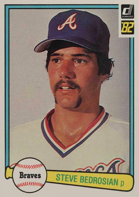 1982 Donruss Steve Bedrosian #401 Baseball Card