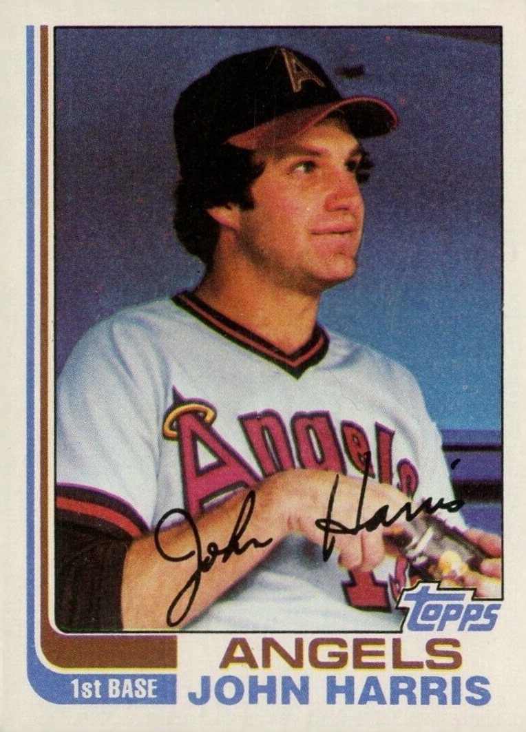 1982 Topps John Harris #313 Baseball Card