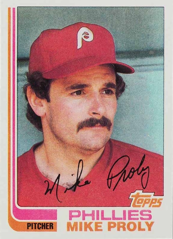 1982 Topps Mike Proly #183 Baseball Card