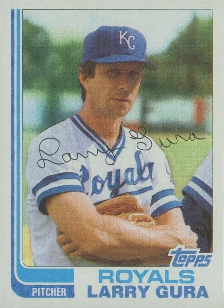 1982 Topps Larry Gura #790 Baseball Card
