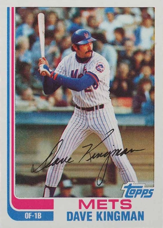1982 Topps Dave Kingman #690 Baseball Card