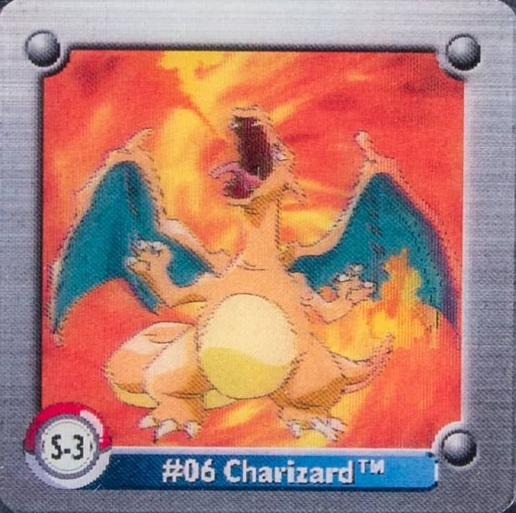 1999 Pokemon Action Flipz Series One 3-D Chase Charizard #S-3 TCG Card