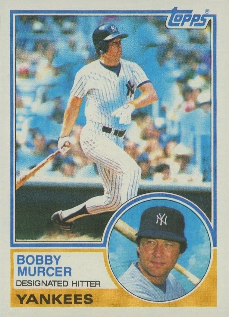 1983 Topps Bobby Murcer #782 Baseball Card