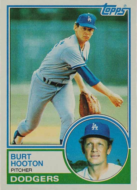 1983 Topps Burt Hooton #775 Baseball Card