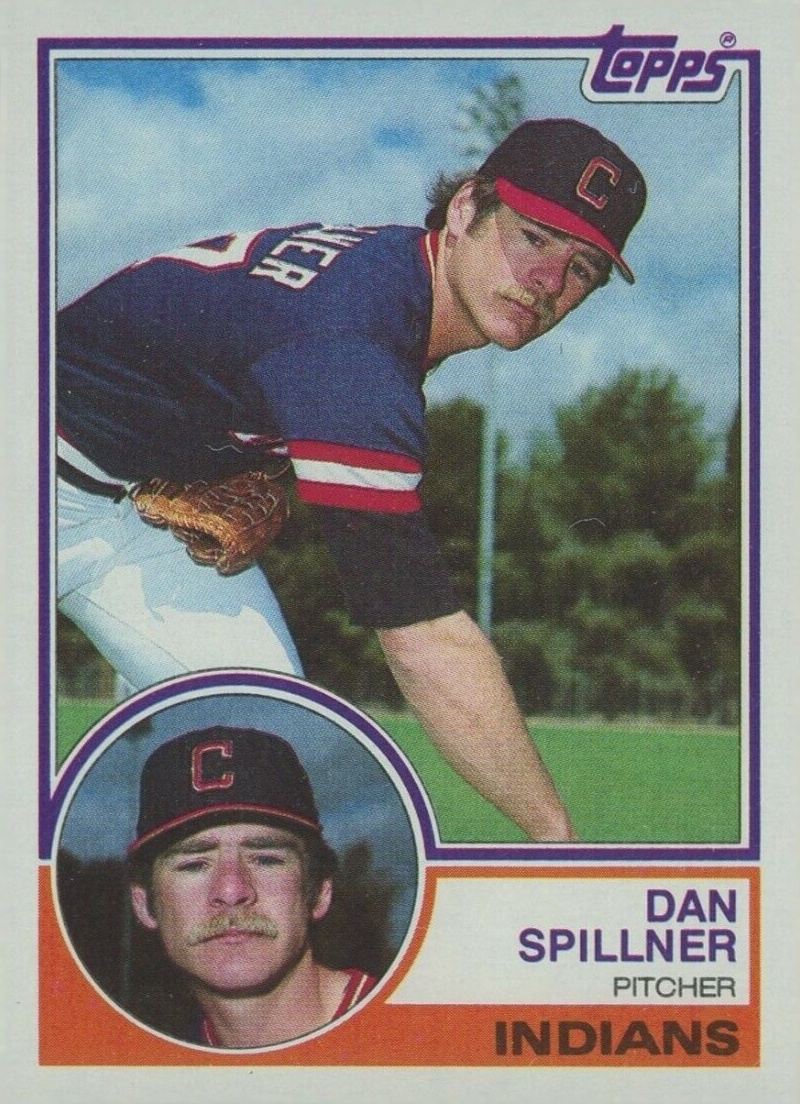 1983 Topps Dan Spillner #725 Baseball Card