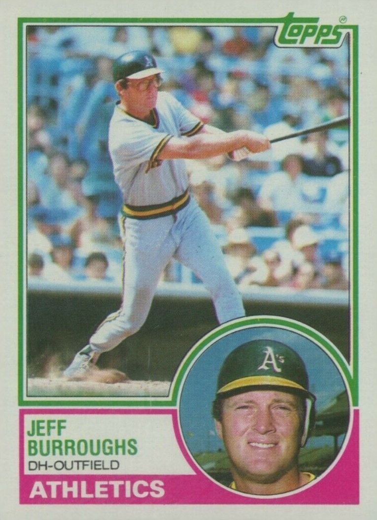 1983 Topps Jeff Burroughs #648 Baseball Card