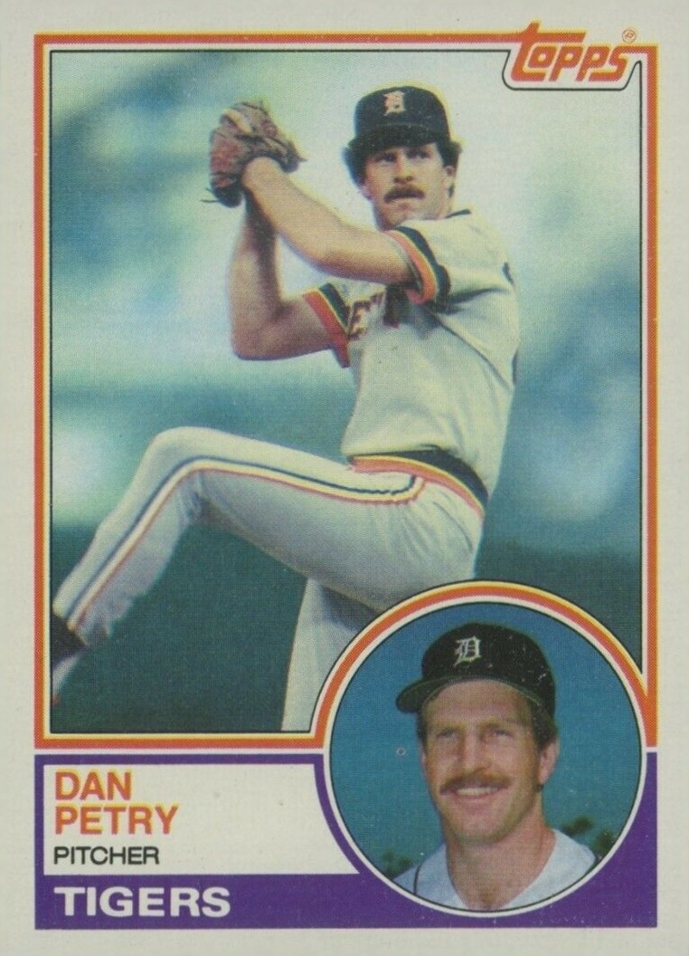 1983 Topps Dan Petry #638 Baseball Card