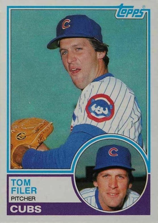 1983 Topps Tom Filer #508 Baseball Card