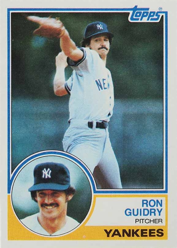 1983 Topps Ron Guidry #440 Baseball Card