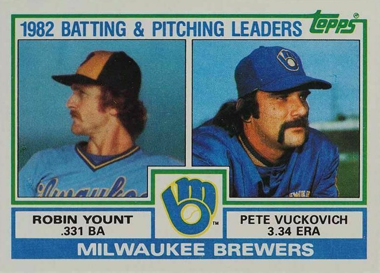 1983 Topps Brewers Batting & Pitching Leaders #321 Baseball Card