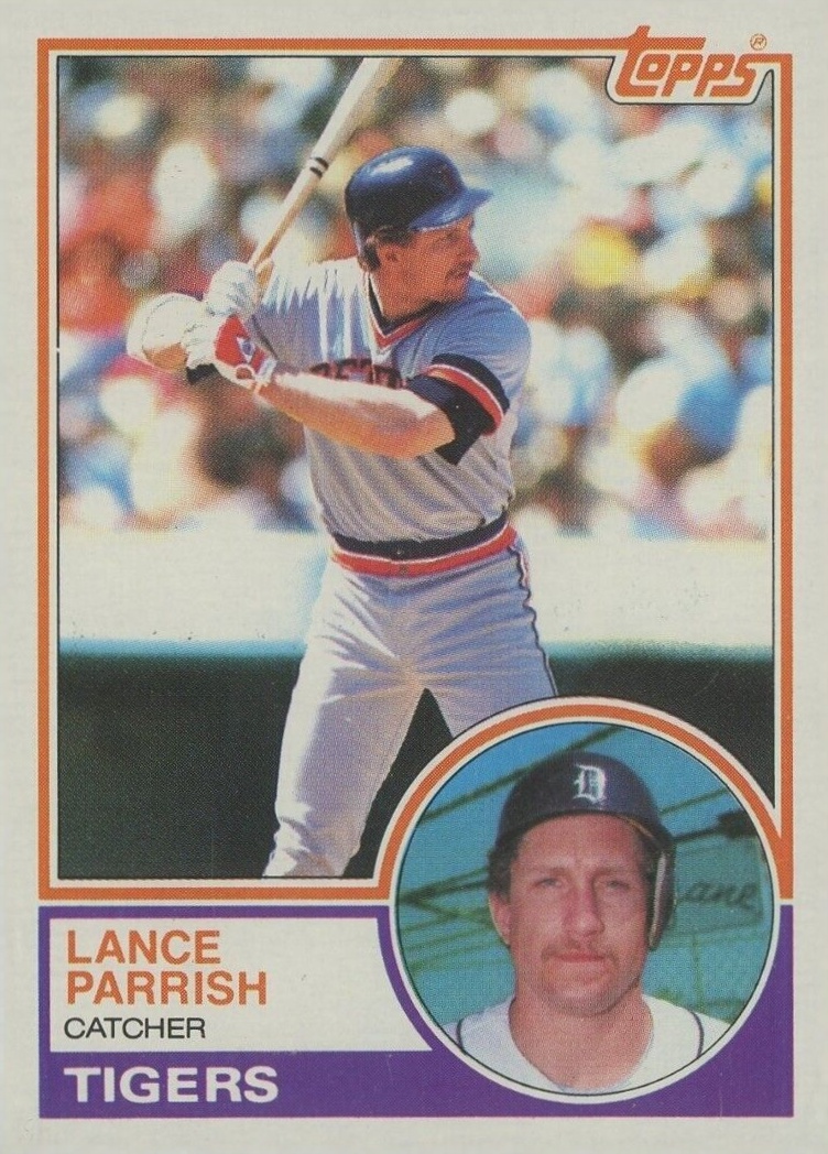 1983 Topps Lance Parrish #285 Baseball Card